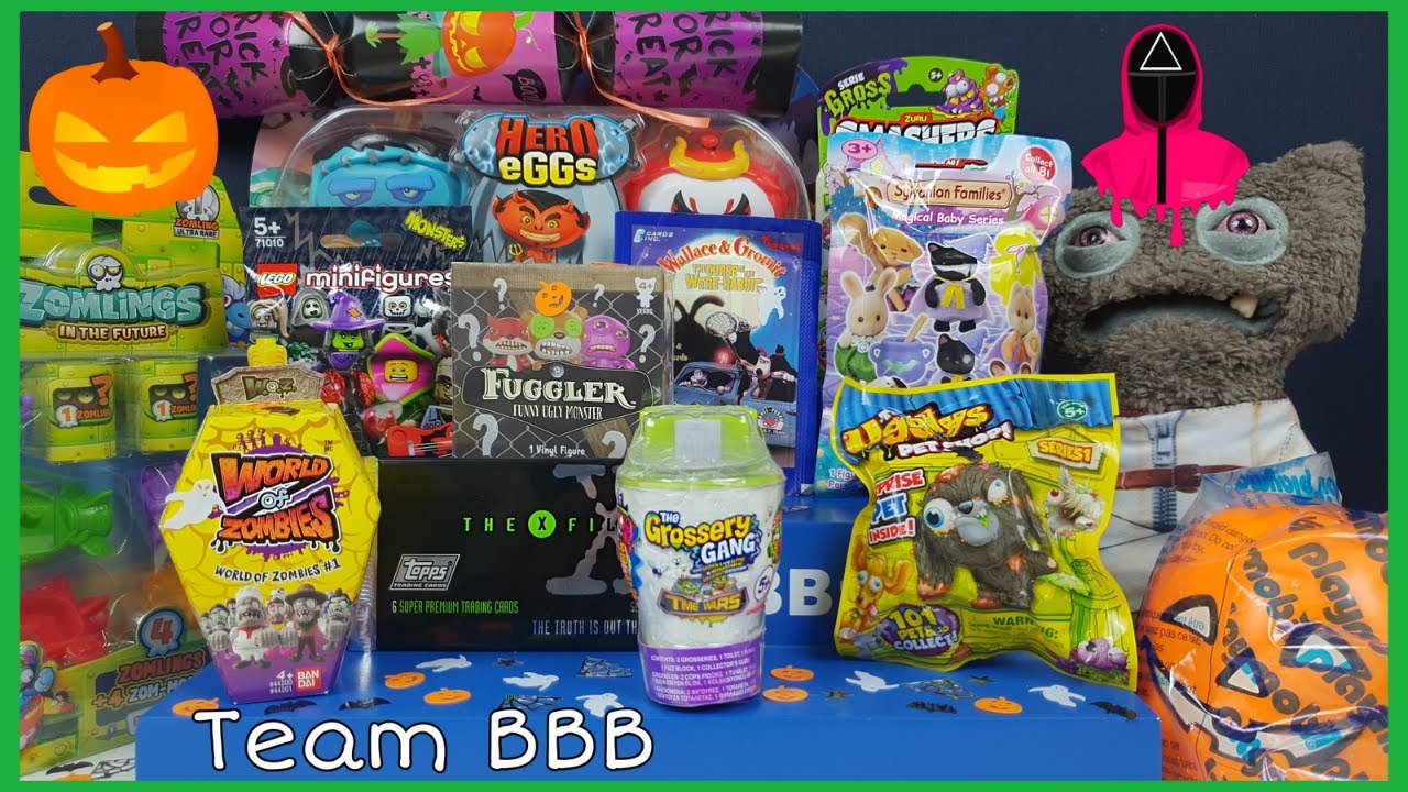 HALLOWEEN 2021 The 3RD! 🎃 Zomlings Fugglers Lego Monsters Smashers Wallace and Gromit Ugglys