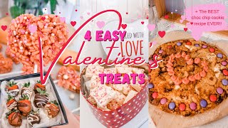 VALENTINES TREATS + THE BEST CHOC CHIP COOKIE RECIPE EVER