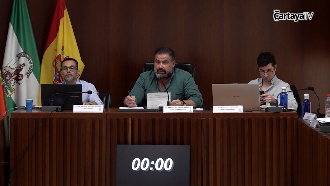 30-09-2025 PLENO ORDINARIO DEL AYUNTAMIENTO DE CARTAYA