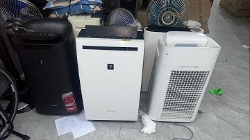 Hướng dẫn sử dụng Hút ẩm lọc khí 4 trong 1 sharp kc-hd70