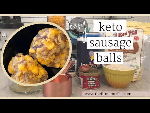 Keto Sausage Balls | Low Carb Keto Appetizers