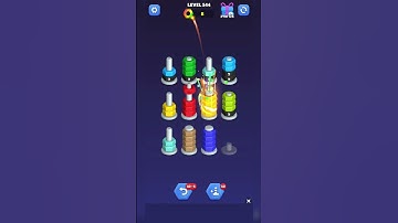 nut sort game/ level 544 #shorts#ammycandycrush#gameplay#nutsort