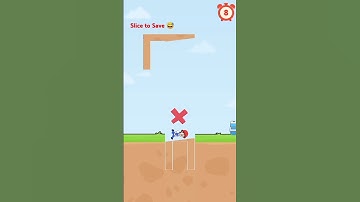 Slice to save level 8 #gaming #funny #ytshorts #shorts