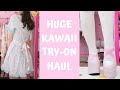 HUGE KAWAII FASHION TRY-ON HAUL | ArtBox, AliExpress & Depop | BunnyFrills