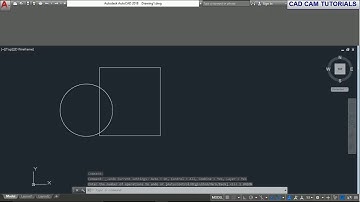 AutoCAD 2018 Tutorial for Beginners   31  HOW TO USE UNION COMMAND IN AUTOCAD#