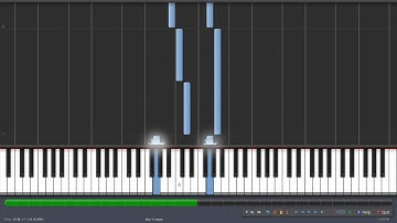 Czerny Exercise 3 from Practical Method for Beginners at 100BPM in Synthesia