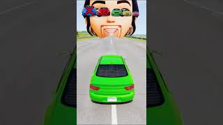 Big &amp; Small Cars vs Zoey Kpop Demon Hunters pt.3 #beamngdrive #beamng #kpopdemonhunters