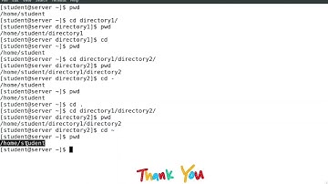 Basic Command pwd command and cd command #commandandconquer #linux #redhat #
