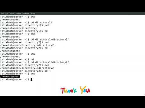 Basic Command pwd command and cd command #commandandconquer #linux #redhat #