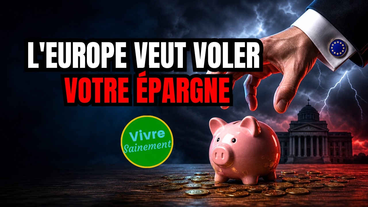 L'Europe veut voler votre épargne
