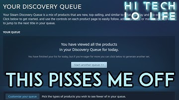 [First World Problems] Why is #Steam