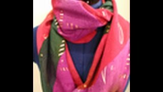 Janet Pray Demonstrates a Moebius Scarf Design on It's Sew Easy (201-1)