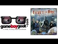 Ticket to Ride Map Collection - Volume 5 - United Kingdom & Pennsylvania with the Game Boy Geek