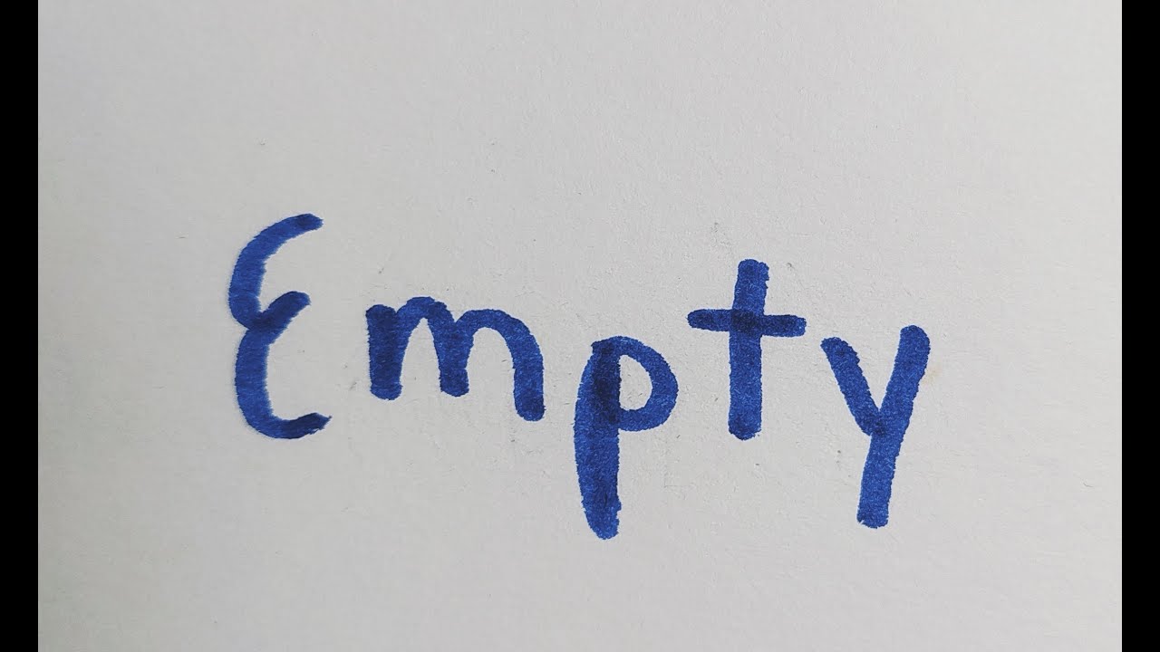 Empty (Lyric Video) ~ Boyinaband & JaidensAnimations