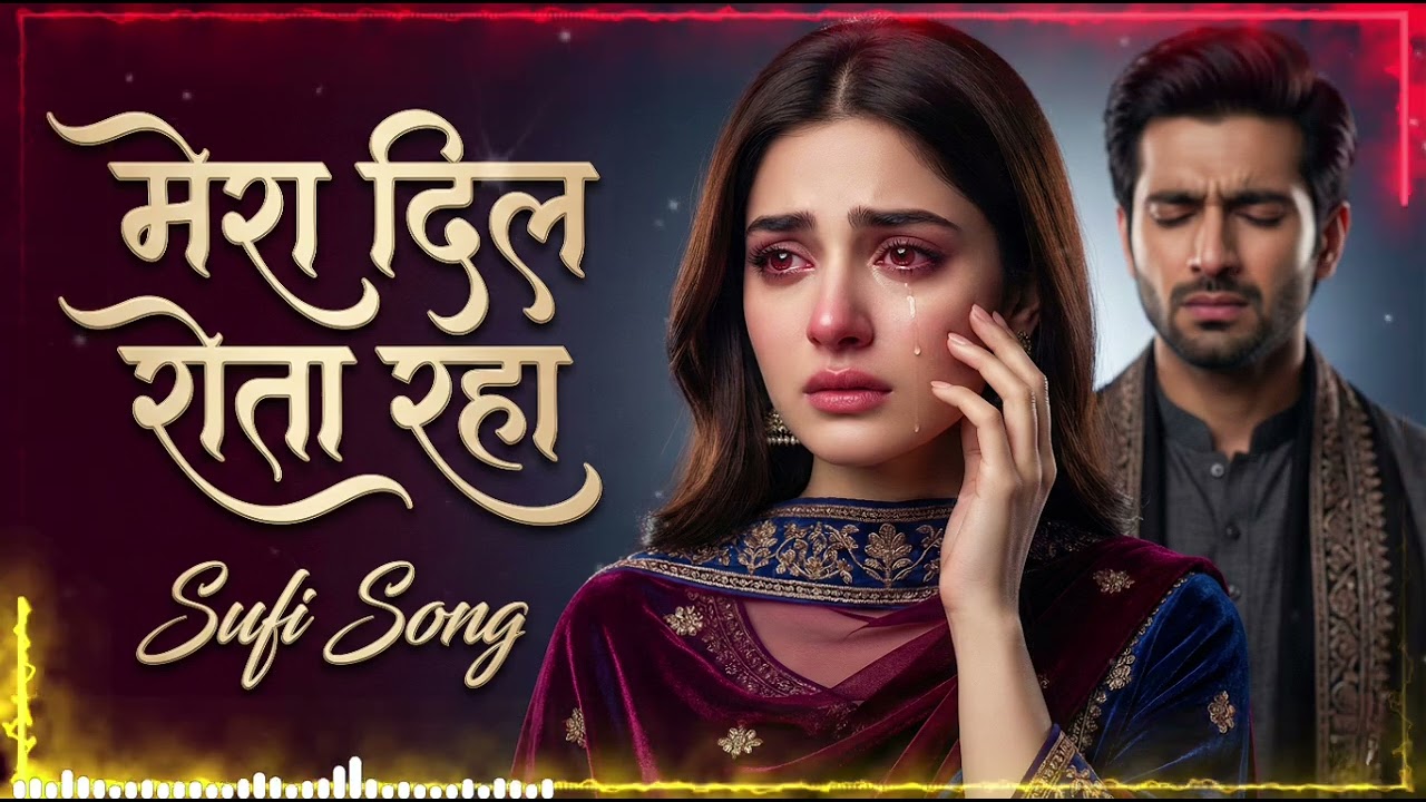 मेरा दिल रोता रहा | Heart Touching Sufi Sad Song | Dard Bhara Roohani Ishq Geet 2026