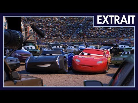 Cars 3 – Extrait : Flash McQueen rencontre Jackson Storm