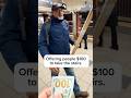 Offering strangers $100 to take the stairs instead of the escalator. #interview #motivation #workout