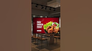 Digital Fried Chicken Menu Templates -#4
