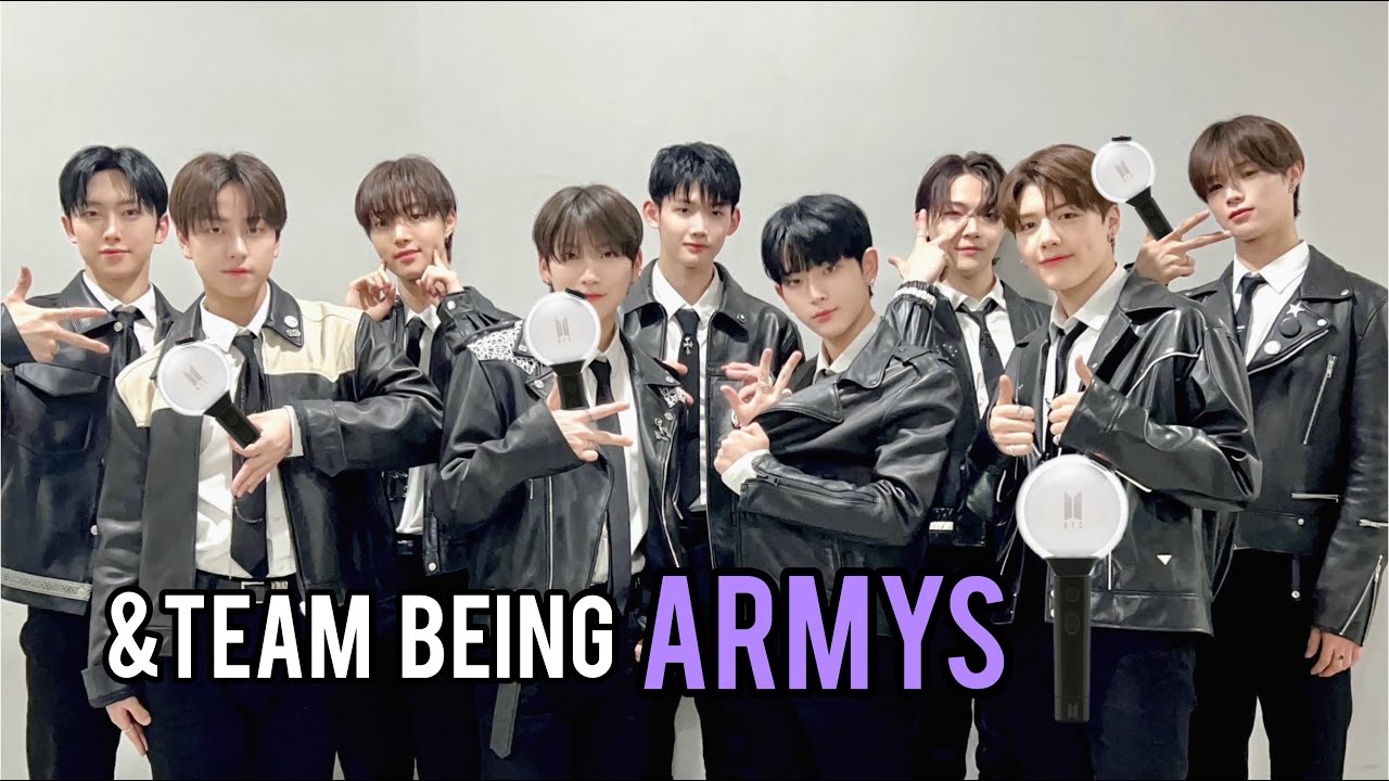 &TEAM being ARMYs (Pt.1?🤭)