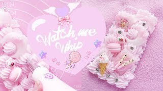 ♡ Watch Me Decoden♡ Strawberries and Cream Case