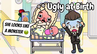 Ugly at Birth! 🥺💔 Toca Life Story | Toca Boca 🌏