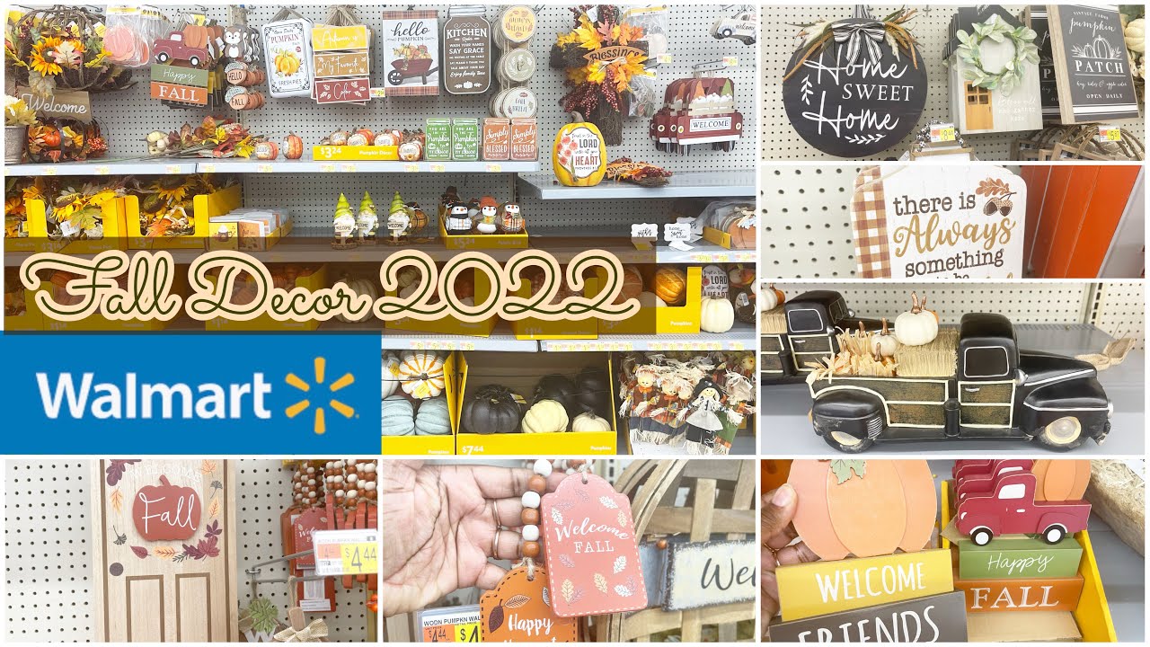 Walmart Fall Decor 2022 YouTube