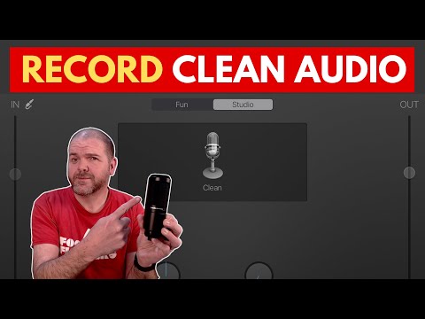 Record CLEAN AUDIO