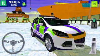 Modern Police Car Parking - US Port Police Car Driving in City Traffic  | Android Gameplay screenshot 5