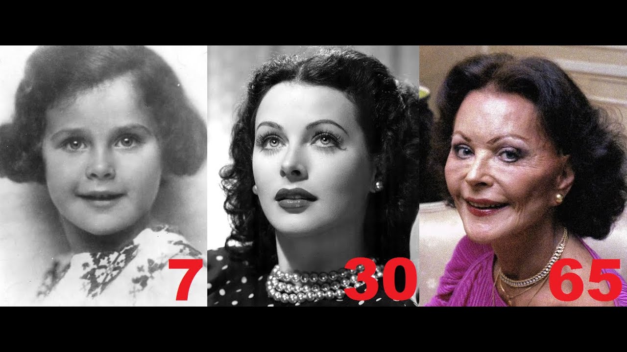 Hedy Lamarr from 1 to 76 years old - YouTube
