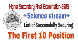 H.S Final Examination 2018 Science stream Top 10 Position screenshot 4