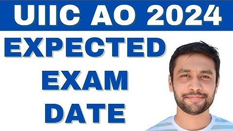 UIIC AO 2024 Expected Exam DATE | Banker Couple