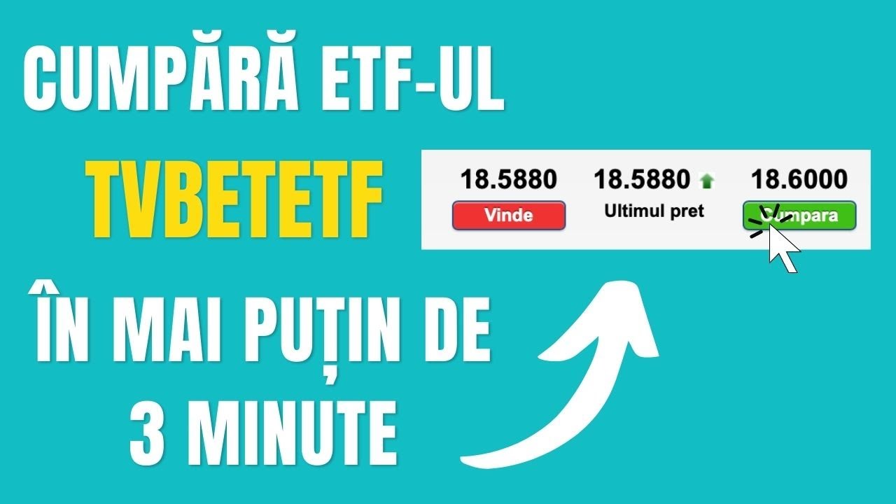 Cum achiziționăm etf-ul TVBETETF prin broker-ul Tradeville?