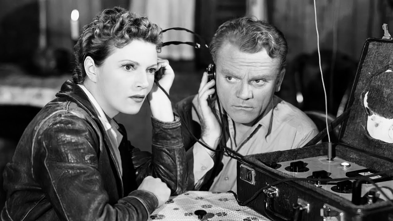 13 Rue Madeleine (1947) James Cagney, Annabella, Richard Conte / American World War ll Spy Film