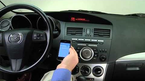 2012 Mazda3 — Bluetooth Hands Free Phone | Mazda USA