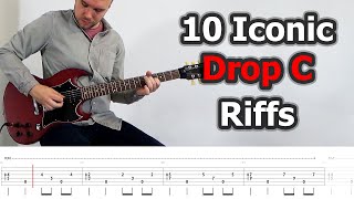 10 Iconic Drop C Guitar Riffs (with Tabs)