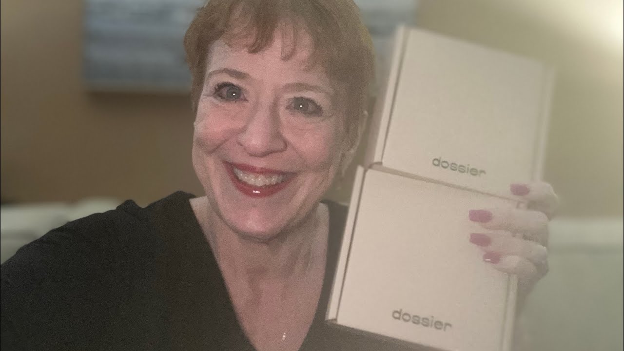 ASMR- perfume unboxing (Dossier) - things to make you feel beautiful mind, body and soul