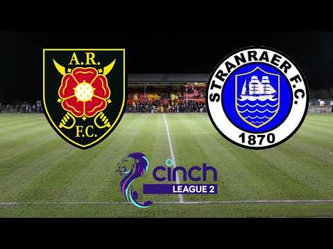 Albion Rovers Stranraer Goals And Highlights