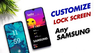 Customize Samsung Lock Screen - Good Lock Module Lock Star Better Alternative screenshot 4