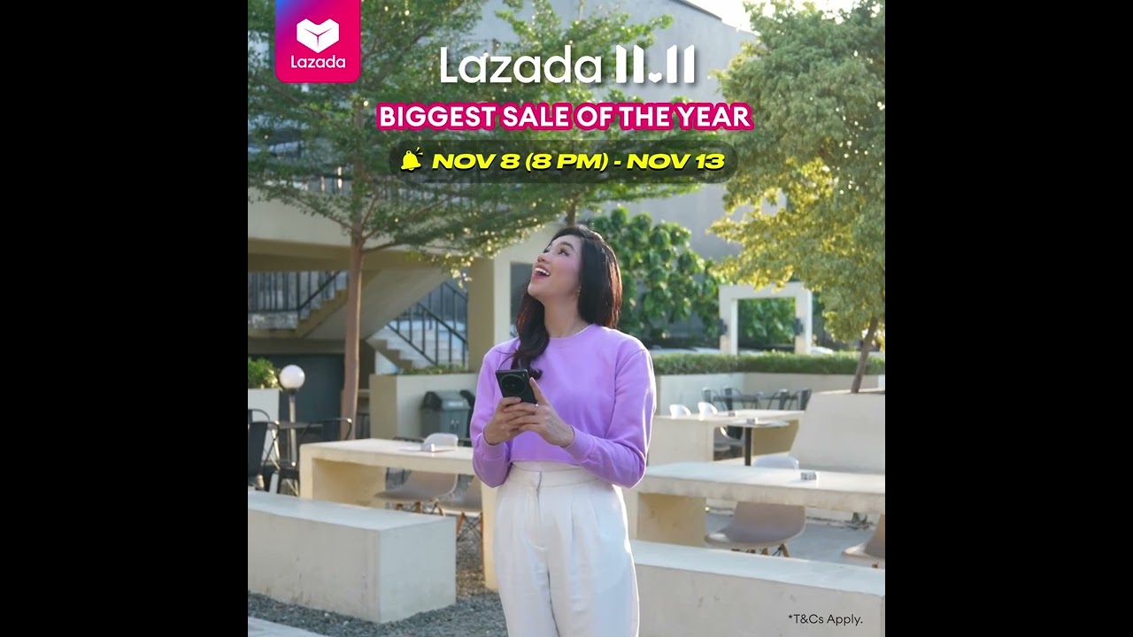Lazada 11.11 Starts NOV 8 at 8 PM | Up to ₱1,500 Campaign Vouchers