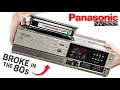 1982 ⚙️ VINTAGE Legendary VCR ✅ RESTORATION & Repair | Panasonic NV-333 