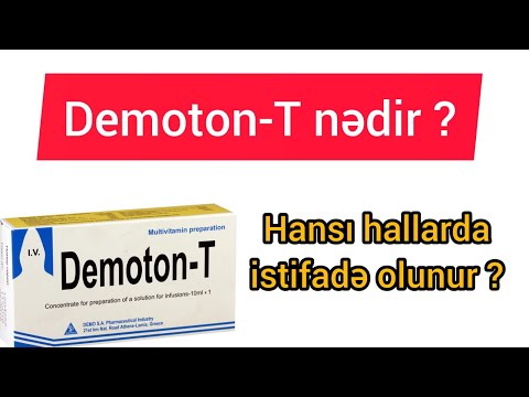 Demoton-T nədir ? Hansı hallarda istifadə olunur ?