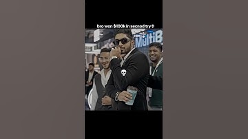 bro who $100k in second try. #millionaire #trader #wealth #success #lifestyle@tradersparadiselive