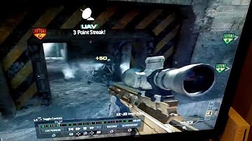 COD MW3 MSR Gameplay Domination on Dome (Part 2)