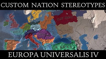 EU4: Custom Nation Stereotype Timelapse