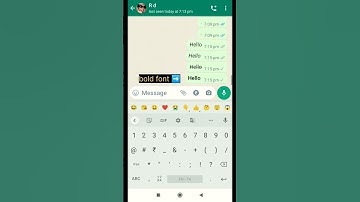 Multiple Font in whatsapp||Without any app || whatsapp tricks #shorts #whatsapp #keyboard