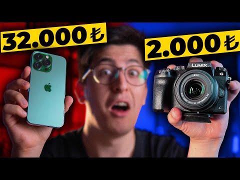 iPhone 13 Pro vs UCUZ KAMERA 🔥 İNANILMAZ SONUÇ!