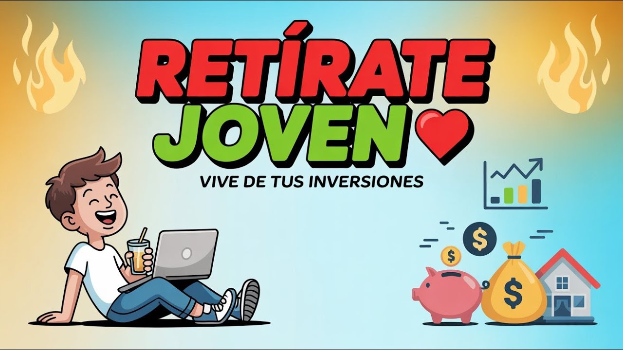 Cómo Retirarte Joven y Vivir de tus Inversiones (Método FIRE) - YouTube