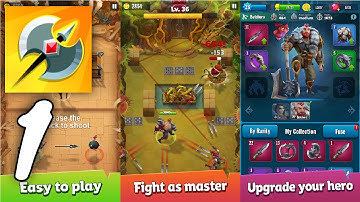 Forge of War: Epic RPG with Hero Action Adventure Gameplay Walkthrough #1 (Android, IOS)