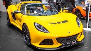 LOTUS EXIGE 350 SPORT ROADSTER S3 - GENEVA MOTOR SHOW 2016 HQ screenshot 2