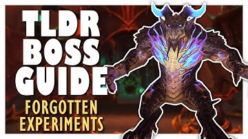 TLDR FORGOTTEN EXPERIMENTS Normal/Heroic Boss Guide | WoW 10.1 Aberrus Guide